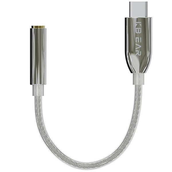 KBEAR T1 Type-C USB to 3.5mm DAC & Amplifier Cable Dongle