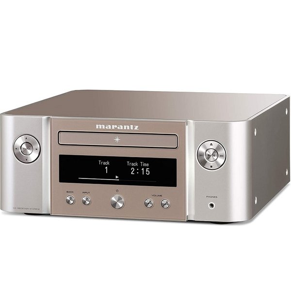 Marantz Melody X (M-CR612) Multi-Room Wireless Bluetooth/WiFi/Ethernet Network Streamer, CD Player & Hi-Fi Integrated Amplifier - Silver Gold