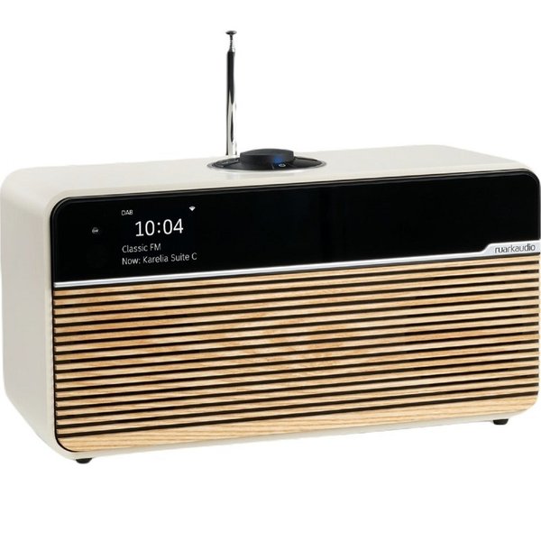 Ruark R2 mk4 Wireless Bluetooth/WiFi Desktop Speaker with FM Radio - Cream Ruark R2 mk4 Wireless Bluetooth/WiFi Desktop Speaker with FM Radio - Cream