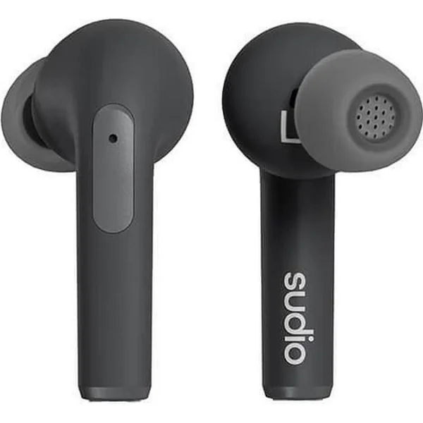Sudio N2 Pro True Wireless Bluetooth Noise-Cancelling In-Ear Earphone with Mic - Black