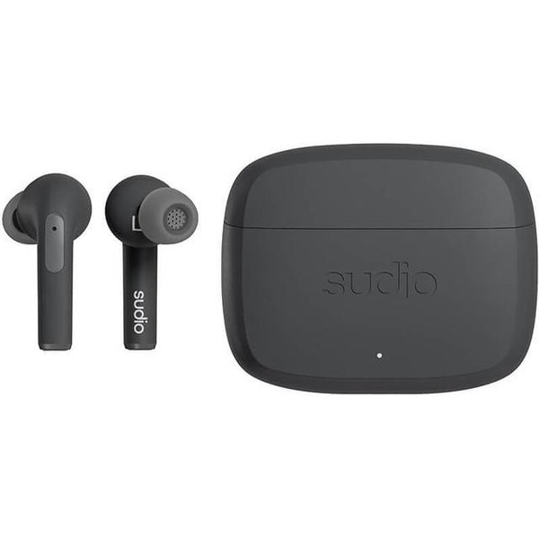 Sudio N2 Pro True Wireless Bluetooth Noise-Cancelling In-Ear Earphone with Mic - Black Sudio N2 Pro True Wireless Bluetooth Noise-Cancelling In-Ear Earphone with Mic - Black