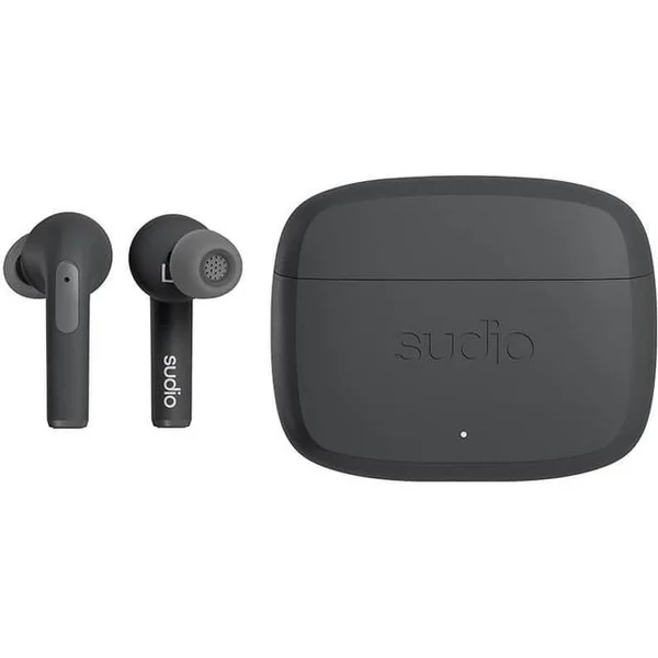 Sudio N2 Pro True Wireless Bluetooth Noise-Cancelling In-Ear Earphone with Mic - Black