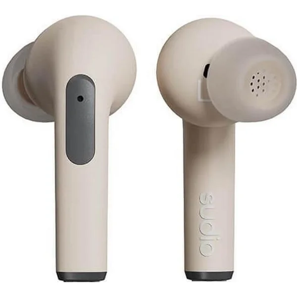Sudio N2 Pro True Wireless Bluetooth Noise-Cancelling In-Ear Earphone with Mic - Sand