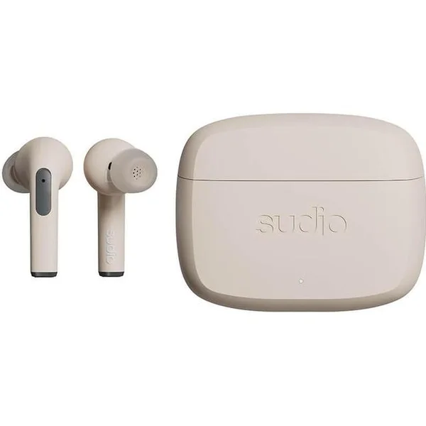 Sudio N2 Pro True Wireless Bluetooth Noise-Cancelling In-Ear Earphone with Mic - Sand