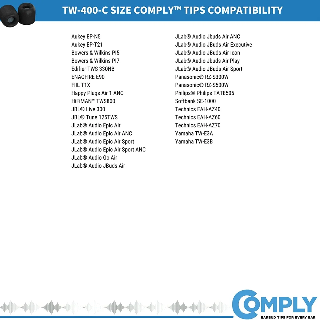 Comply TrueGrip TW-400-C
