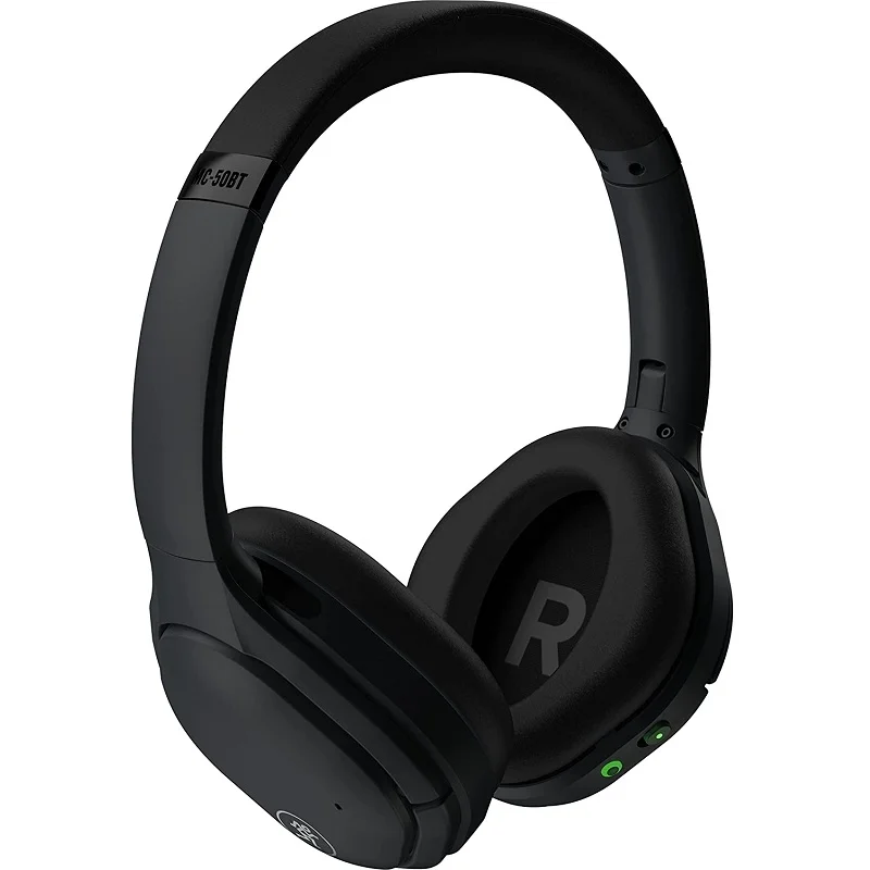 Mackie MC-50BT Wireless Bluetooth Noise-Cancelling Over-Ear Headphone with Mic