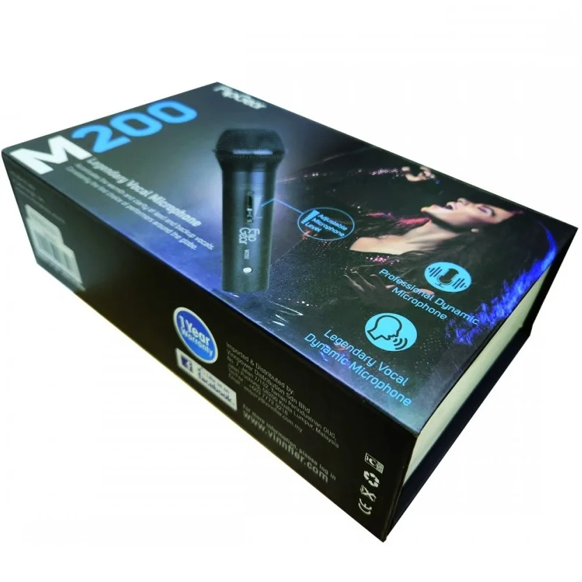 Vinnfier M200 Dynamic Vocal Wired Handheld Microphone