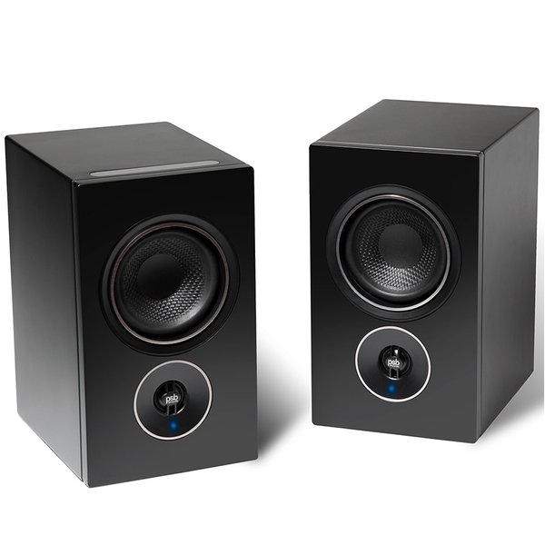 PSB Alpha iQ MQA Multi-Room Wireless Bluetooth/WiFi Network Desktop Bookshelf Speakers (with HDMI & Phono) - Matte Black PSB Alpha iQ MQA Multi-Room Wireless Bluetooth/WiFi Network Desktop Bookshelf Speakers (with HDMI & Phono) - Matte Black