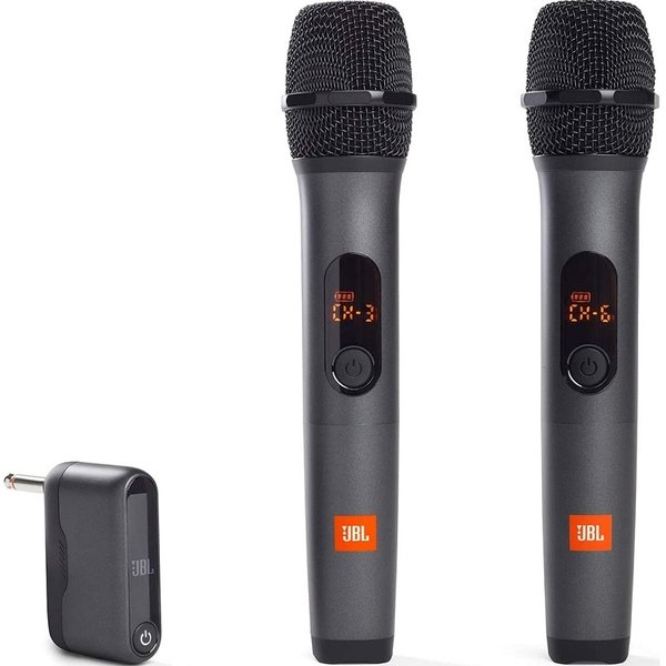 JBL Wireless Handheld Microphone Set (Dual Mics) JBL Wireless Handheld Microphone Set (Dual Mics)