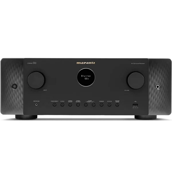 Marantz CINEMA 60 7.2 Channel 8K Hi-Fi Network AV Receiver (with Dolby Atmos, DTS:X) - Black