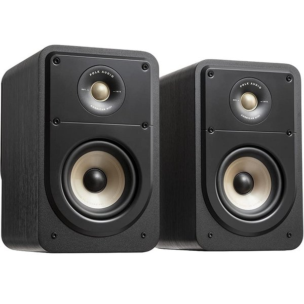 Polk Audio Signature Elite ES15 Passive Desktop Bookshelf Speakers - Black Polk Audio Signature Elite ES15 Passive Desktop Bookshelf Speakers - Black