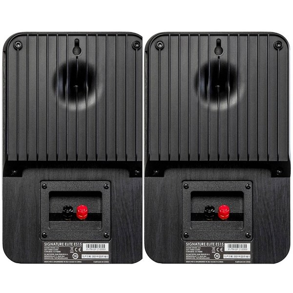 Polk Audio Signature Elite ES15 Passive Desktop Bookshelf Speakers - Black Polk Audio Signature Elite ES15 Passive Desktop Bookshelf Speakers - Black