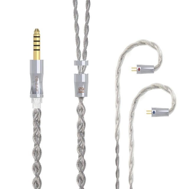 KBEAR Chord 26AWG 4-core Litz IEM cable