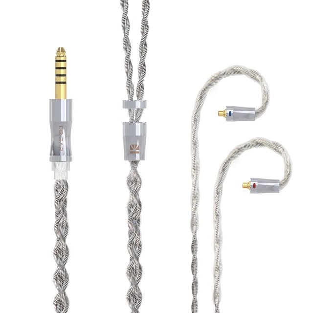 KBEAR Chord 26AWG 4-core Litz IEM cable