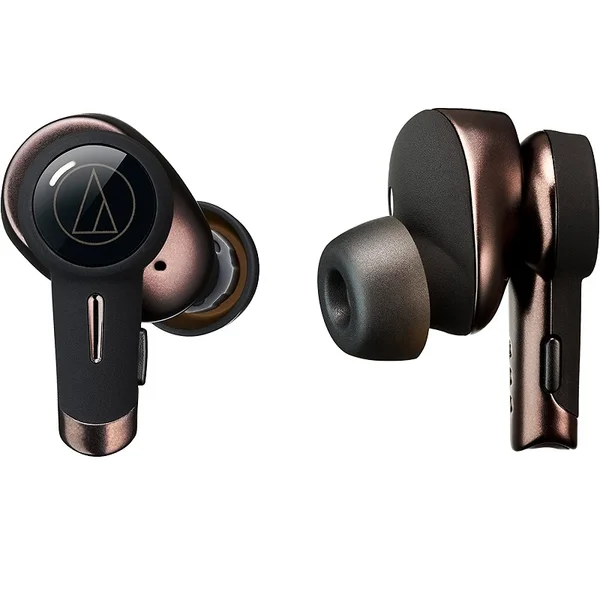 Audio-Technica ATH-TWX9 True Wireless Bluetooth Active Noise-Cancelling In-Ear Earphone with Mic
