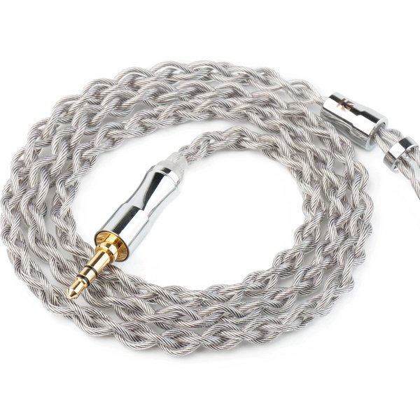 KBEAR Chord 26AWG 4-core Litz Stranded Graphene+Silver-Plated Copper (SPC) Hybrid 4.4mm Balanced Upgrade Cable