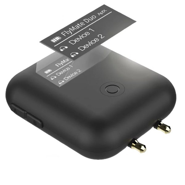 Mazer Fly-Mate Duo Wireless Bluetooth Transmitter Travel Airplane Flight Adapter Mazer Fly-Mate Duo Wireless Bluetooth Transmitter Travel Airplane Flight Adapter