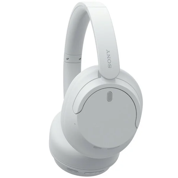 Sony WH-CH720N Wired/Wireless Bluetooth Noise-Cancelling Over-Ear Headphone with Mic - White