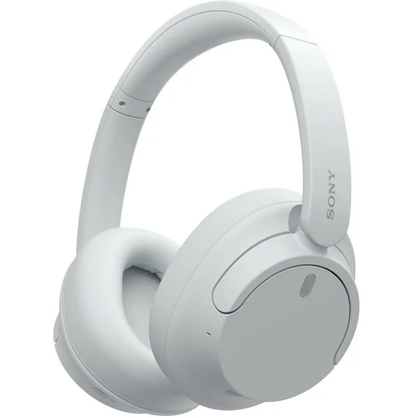 Sony WH-CH720N Wired/Wireless Bluetooth Noise-Cancelling Over-Ear Headphone with Mic - White