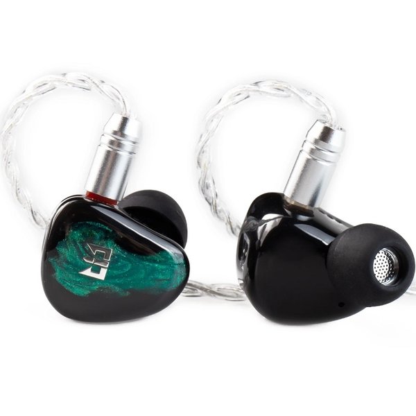 TRI Star River 2-Driver (2DD) In-Ear Earphone - Green