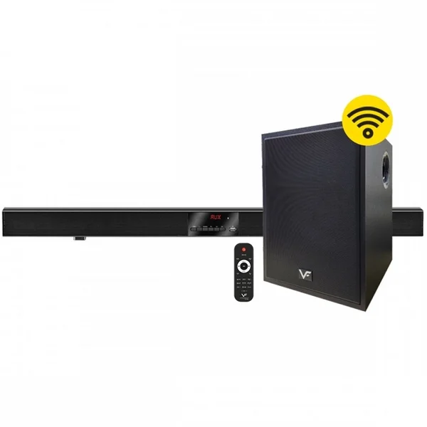 Vinnfier Hyperbar 505 M BTRW Wireless Bluetooth Soundbar Speaker with FM Radio & Wireless Subwoofer