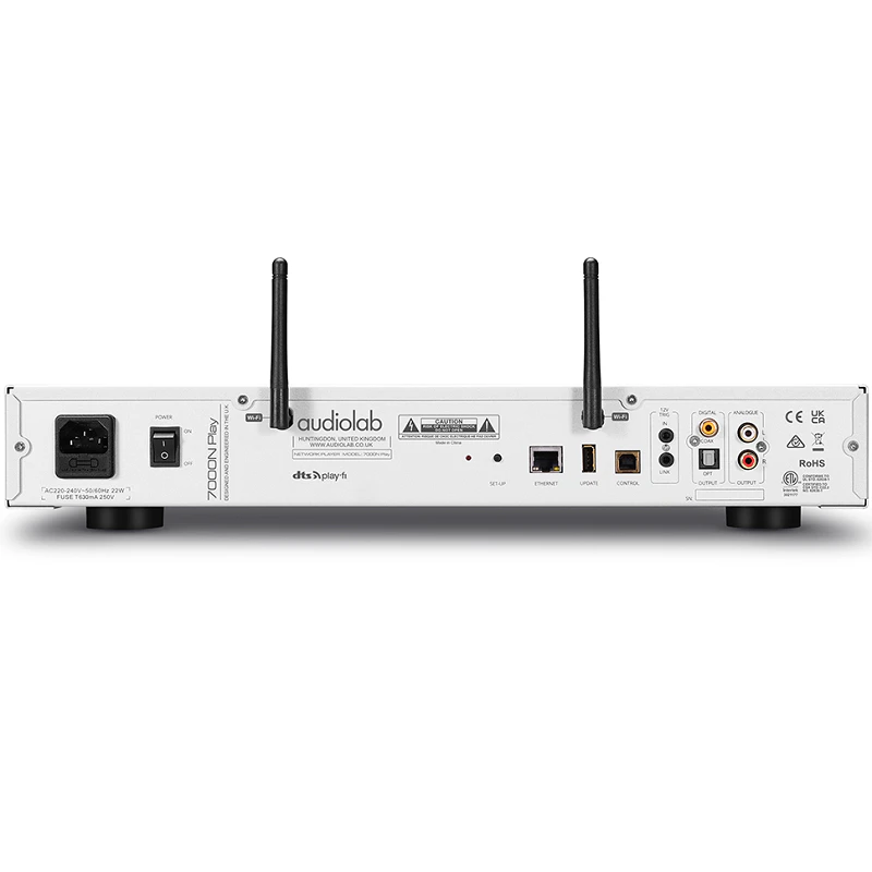 Audiolab 7000N Play Multi-Room Wireless WiFi Network Streamer Transport Silver