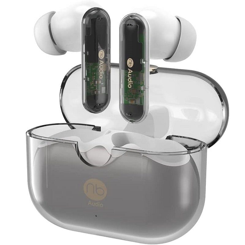 (nb)Audio SkeLeTon True Wireless Bluetooth Noise-Cancelling In-Ear Earphone with Mic