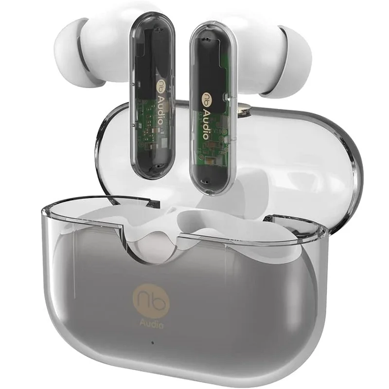 (nb)Audio SkeLeTon True Wireless Bluetooth Noise-Cancelling In-Ear Earphone with Mic