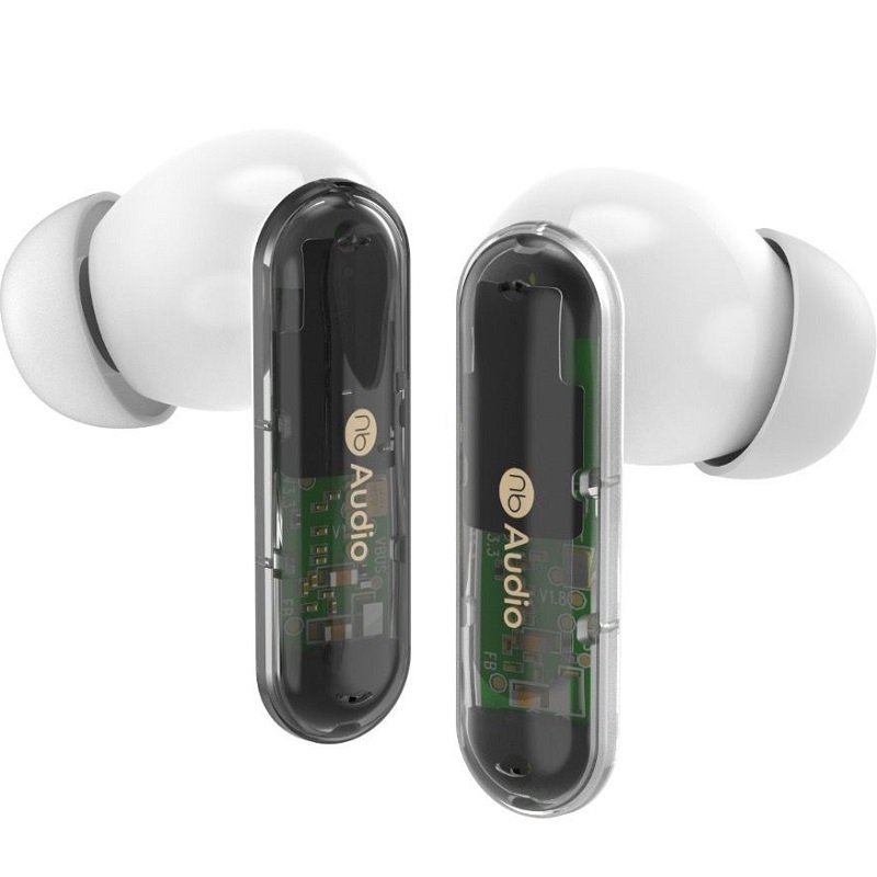 (nb)Audio SkeLeTon True Wireless Bluetooth Noise-Cancelling In-Ear Earphone with Mic