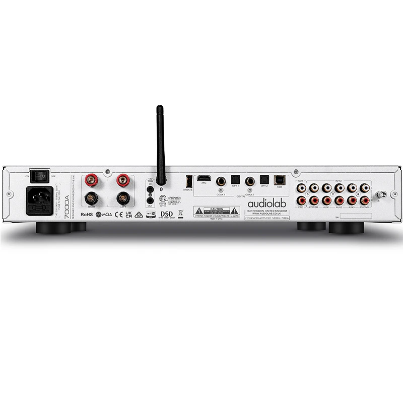Audiolab 7000A MQA Wireless Bluetooth Transceiver Streamer Hi-Fi Integrated Amplifier USB DAC HDMI Phono