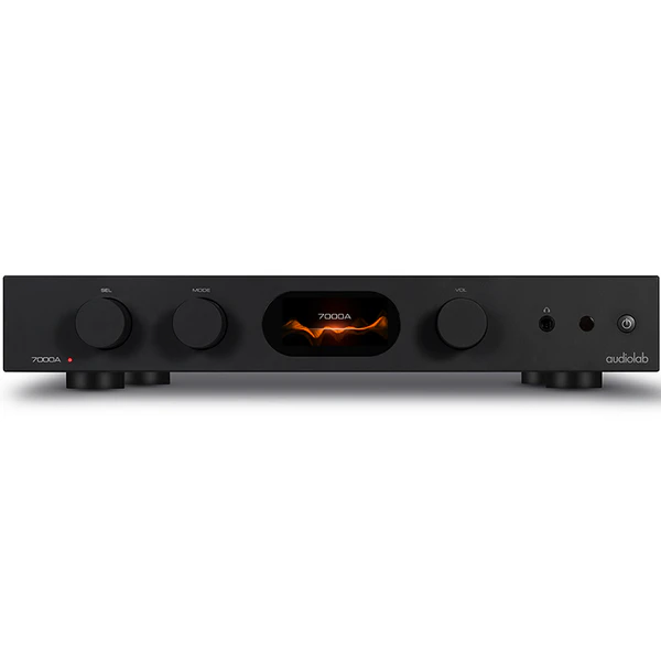 Audiolab 7000A MQA Wireless Bluetooth Transceiver/Streamer Hi-Fi Integrated Amplifier & USB DAC (with HDMI & Phono) - Black