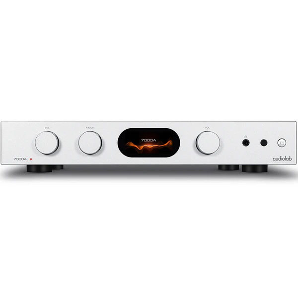 Audiolab 7000A MQA Wireless Bluetooth Transceiver/Streamer Hi-Fi Integrated Amplifier & USB DAC (with HDMI & Phono) - Silver