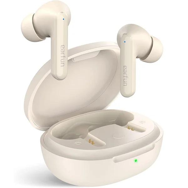 EarFun Air S True Wireless Bluetooth Noise-Cancelling In-Ear Earphone with Mic - White