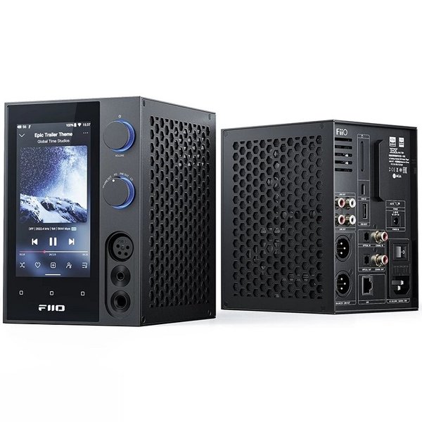 FiiO R7 MQA Wireless/Wired Desktop All-in-One HiFi Streamer Audio Player System - Black FiiO R7 MQA Wireless/Wired Desktop All-in-One HiFi Streamer Audio Player System - Black
