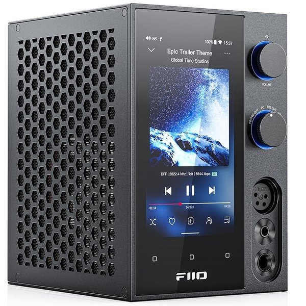 FiiO R7 MQA Wireless/Wired Desktop All-in-One HiFi Streamer Audio Player System - Black FiiO R7 MQA Wireless/Wired Desktop All-in-One HiFi Streamer Audio Player System - Black