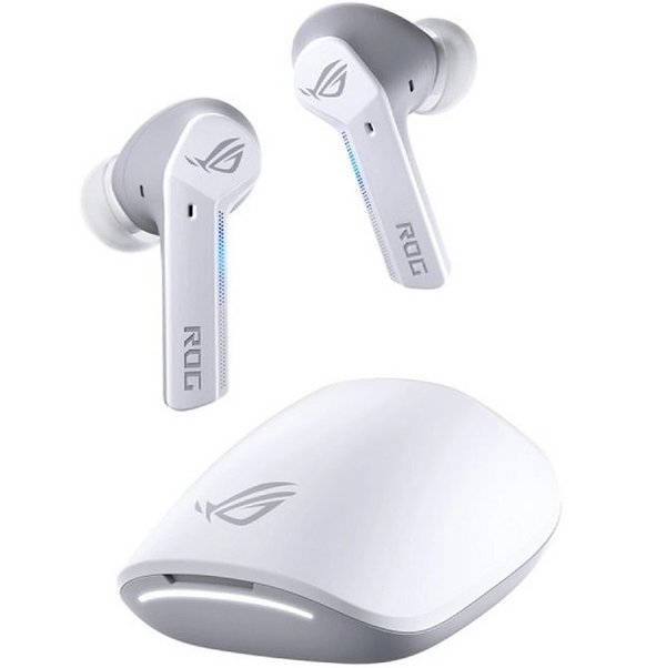 ROG Cetra True Wireless Bluetooth Noise-Cancelling Gaming In-Ear Earphone with Mic - Moonlight White