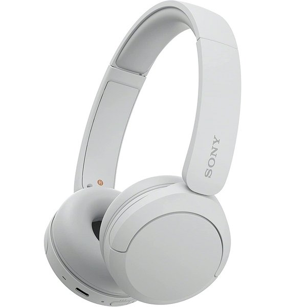 Sony WH-CH520 Wireless Bluetooth On-Ear Headphone with Microphone - White Sony WH-CH520 Wireless Bluetooth On-Ear Headphone with Microphone - White