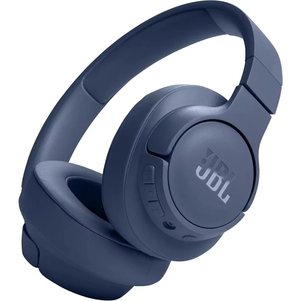 JBL Tune 720BT Wired/Wireless Bluetooth Over-Ear Headphone with Mic - Blue