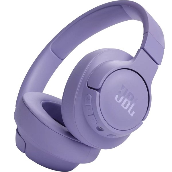 JBL Tune 720BT Wired/Wireless Bluetooth Over-Ear Headphone with Mic - Purple JBL Tune 720BT Wired/Wireless Bluetooth Over-Ear Headphone with Mic - Purple
