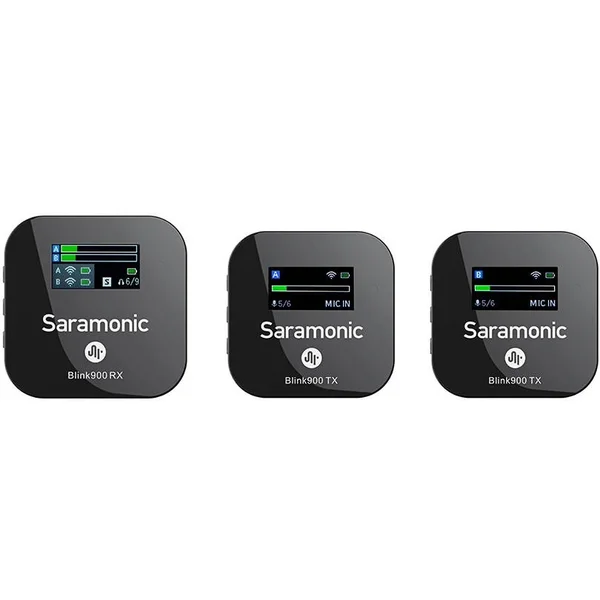 Saramonic Blink900 B2S Dual Channel Wireless Microphone System