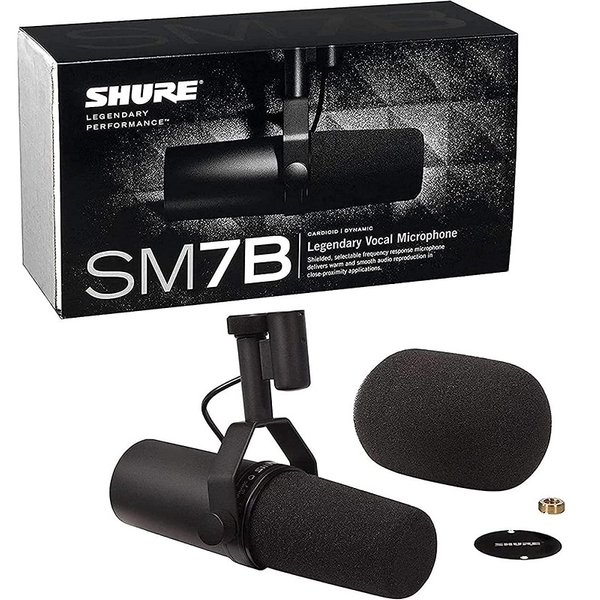 Shure SM7B Cardioid Dynamic XLR Microphone Shure SM7B Cardioid Dynamic XLR Microphone