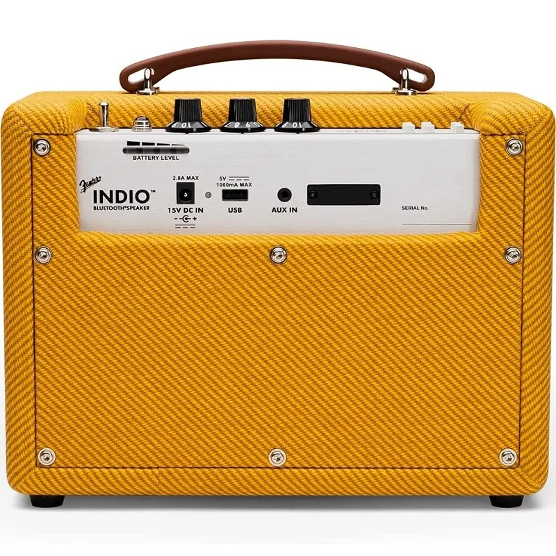 Fender Indio 2 Wireless Bluetooth Portable Speaker - Tweed