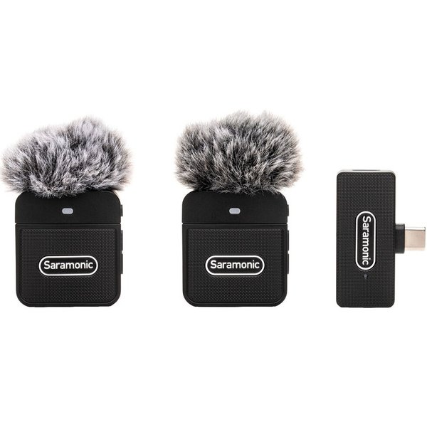 Saramonic Blink100 B6 Type-C Dual-Channel Wireless Microphone System for Android Saramonic Blink100 B6 Type-C Dual-Channel Wireless Microphone System for Android