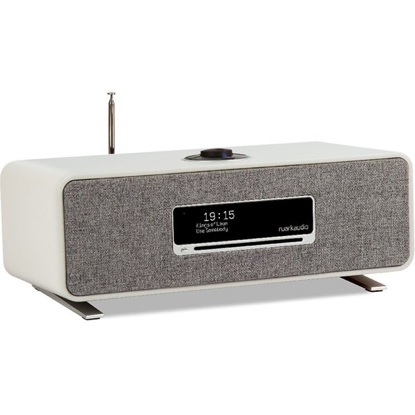 Ruark R3S Multi-Room Wireless Bluetooth/WiFi Network Desktop Speaker & CD Player with FM Radio - Soft Grey Lacquer Ruark R3S Multi-Room Wireless Bluetooth/WiFi Network Desktop Speaker & CD Player with FM Radio - Soft Grey Lacquer