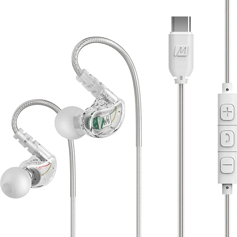 Mee Audio M6 USB-C (Clear)