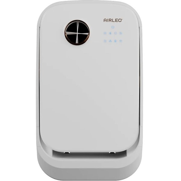 AIRLEO Mono Eco Ultra-Low Power Cool Fresh Air Sanitising System with Ambient Night Light - Ivory White