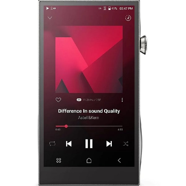 Astell&Kern A&futura SE300 MQA Digital Audio Player - Platinum Silver