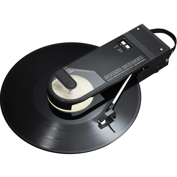 Audio-Technica Sound Burger AT-SB727 Fully Manual Wireless Bluetooth Portable Belt-Drive Turntable - Black Audio-Technica Sound Burger AT-SB727 Fully Manual Wireless Bluetooth Portable Belt-Drive Turntable - Black