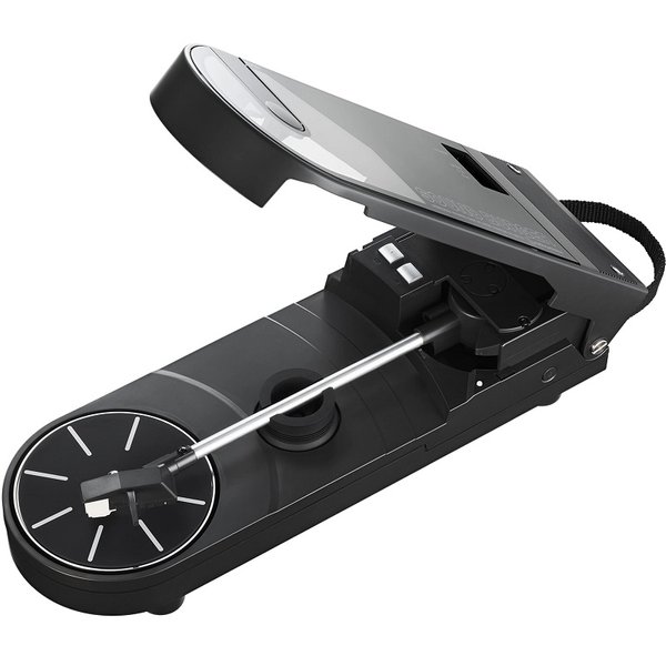 Audio-Technica Sound Burger AT-SB727 Fully Manual Wireless Bluetooth Portable Belt-Drive Turntable - Black Audio-Technica Sound Burger AT-SB727 Fully Manual Wireless Bluetooth Portable Belt-Drive Turntable - Black