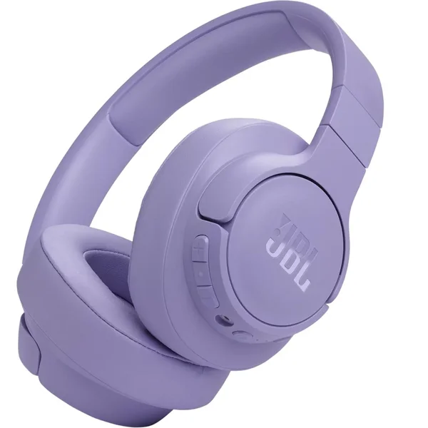 JBL Tune 770NC Wireless Bluetooth Noise-Cancelling Over-Ear Headphone with Mic - Purple